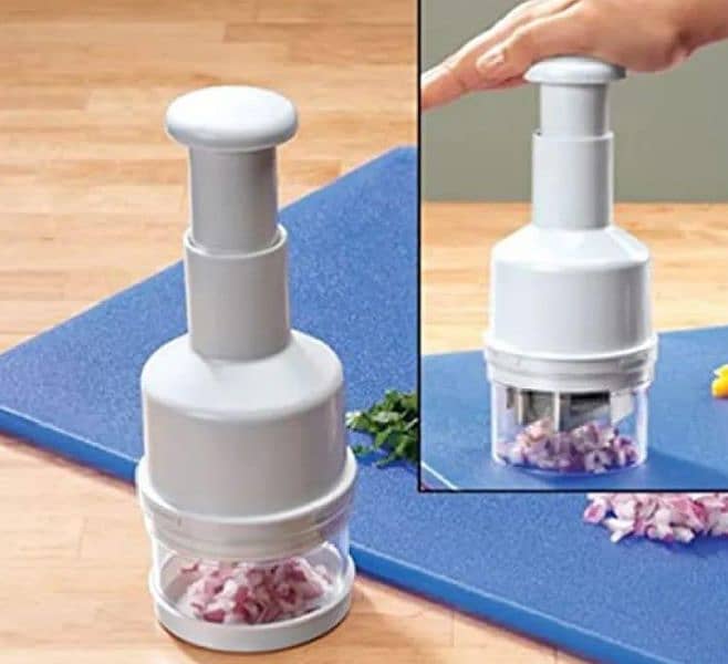 Hand Pull Manual Quick Food Chopper (free home delivery) 2