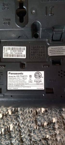 Panasonic Cord/ Cordless Telephone 2