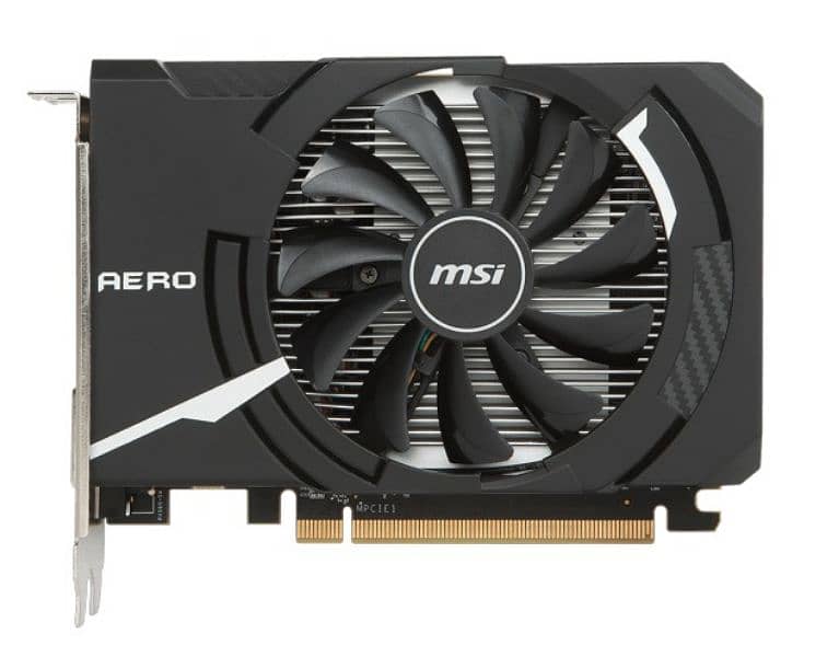 Radeon RX 560 AERO MSI Graphic Card 4GB GDDR5 128-bit 1