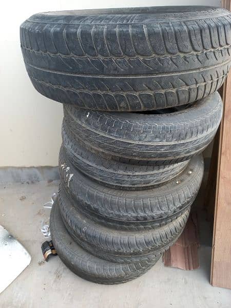 7 Tyres of cars 4