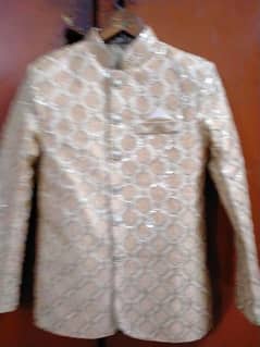 prience coat with shalwar Kameez