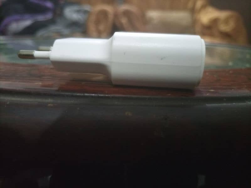 Infinix original charger with original data cable. 1