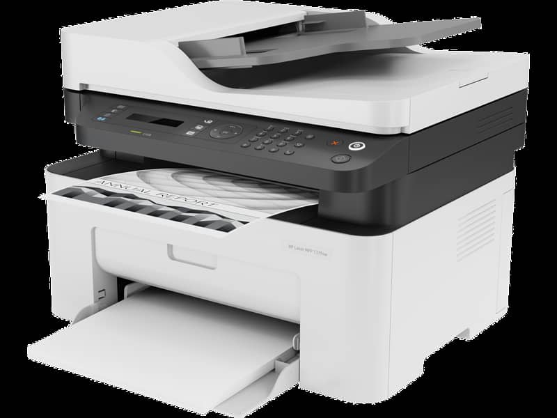Hp Laser MFP 137Fnw Printer (4ZB84A) 4