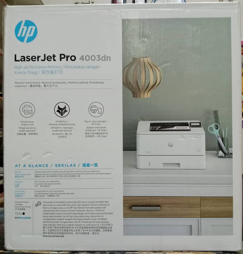 HP LaserJet Pro 4003dn Printer (2Z609A) 0