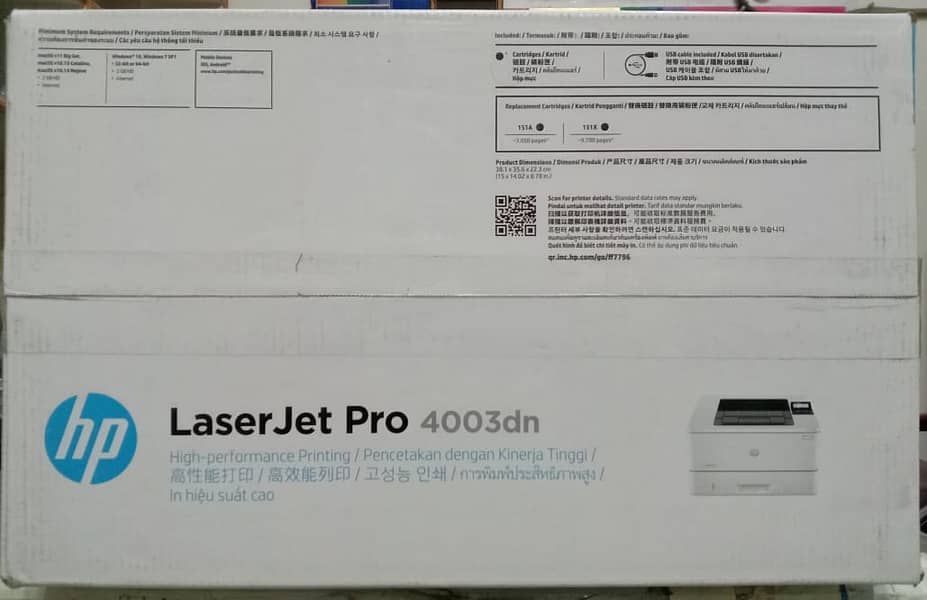 HP LaserJet Pro 4003dn Printer (2Z609A) 3