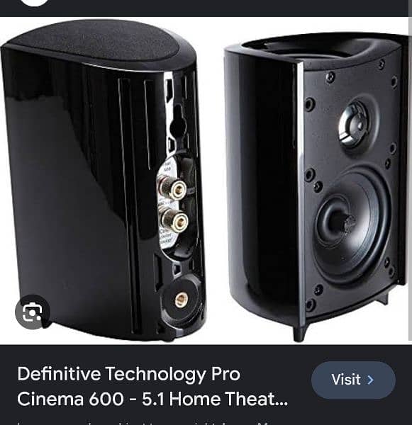 Definitive Technology Pro Cinema 600 Home theater speaker (JBL Bose) 6