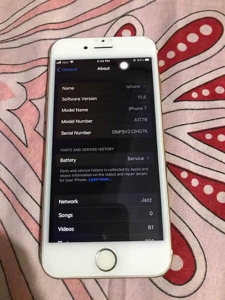 iPhone 7 128gb not open repair 10/9 condition 2