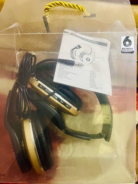 SPACE RS-605 ROCKSTAR Wireless Premier Headphones :BRAND NEW:PIN PACK 6