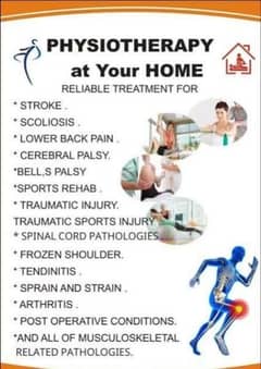 Physical Therapy home sessions available