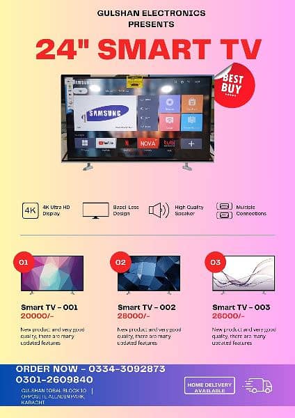 SAMSUNG PRESENTS 32 INCH SMART UHD LED TV WITH ANDROID 3