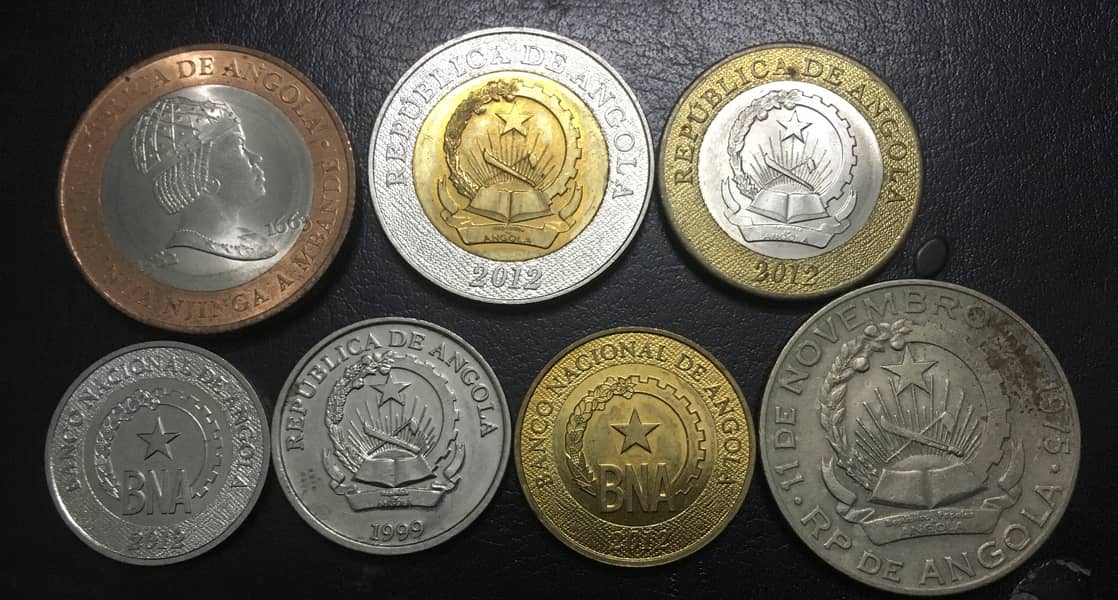 Angola Coins Collection 3