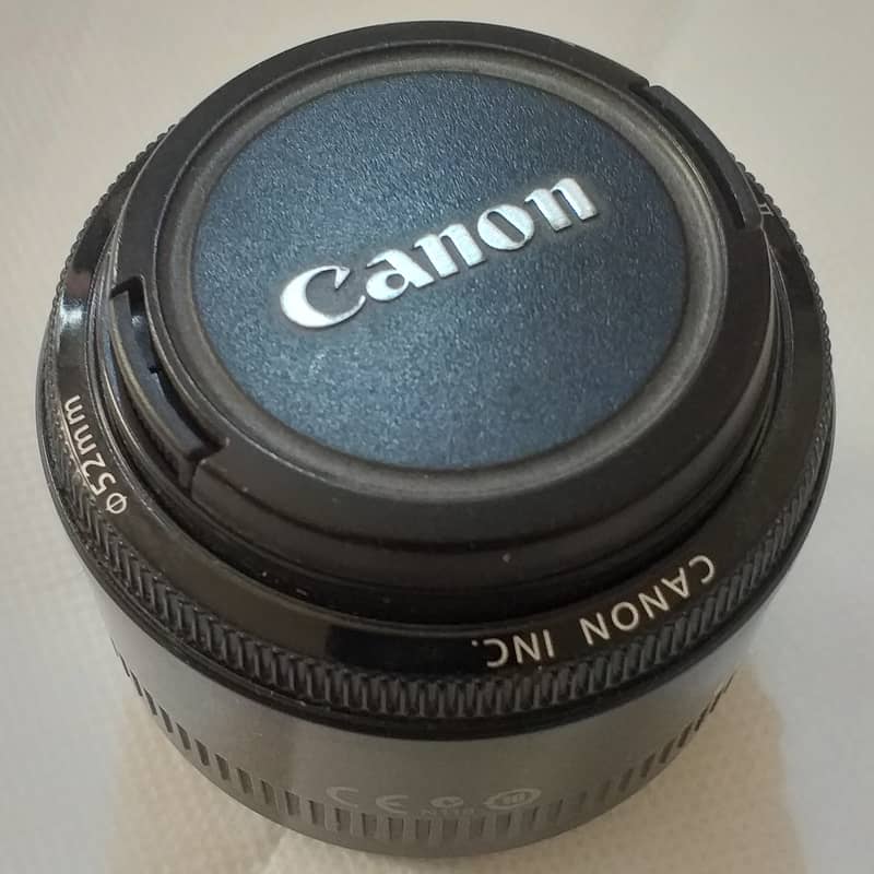 Canon 50mm f1.8 ef efs lens mark2 1