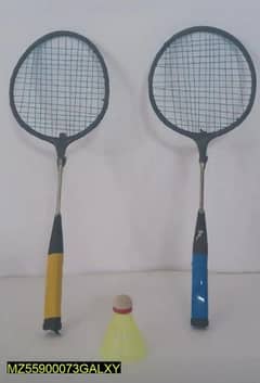 carbon fiber alloy badminton rackets and shuttle