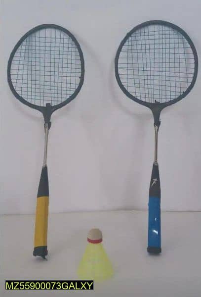 carbon fiber alloy badminton rackets and shuttle 0