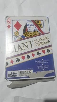 imported jumbo playing cards
