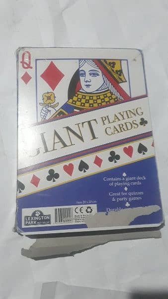 imported jumbo playing cards 0