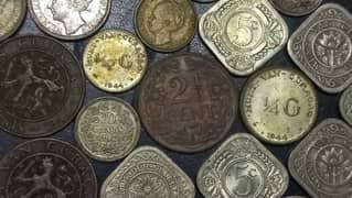 Caribbean Islands, USA Steel Pennies & Hole Rare Coins