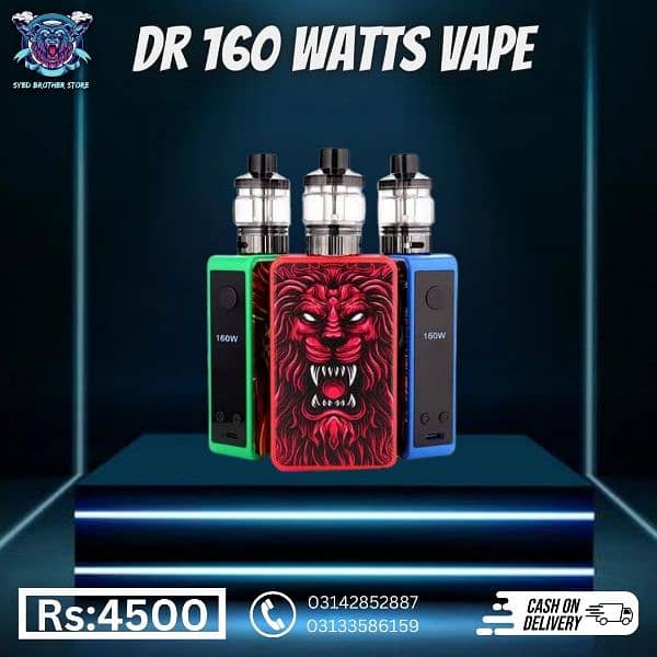 dr 160watts vape more vapes and pods available 0