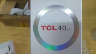 TCL 40SE 8GB 128GB Gray Color Full box