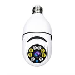 Bulb WiFi Camera Night Vision Motion Sensor