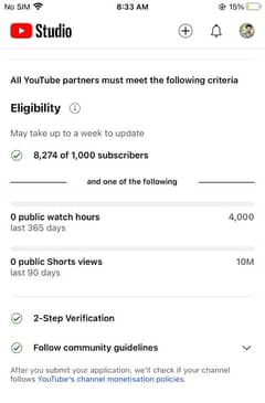 YouTube Channels 8.3k Subscribers