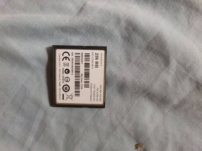 Cisco 256 SSD for Router 1