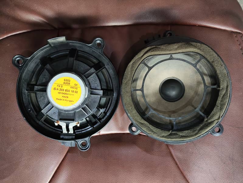 Car Door Speakers pulled from Mercedes 6.5 inch 2
