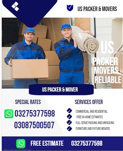 Packers & Movers/House Shifting/Loading /Goods Transport rent services 1