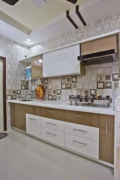 kitchen cabinet and granite 8