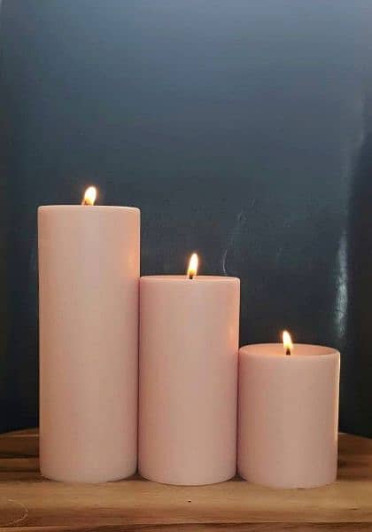 Pillar candles 8