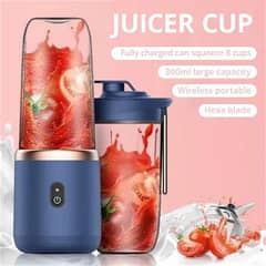 Portable juicer rechargeable