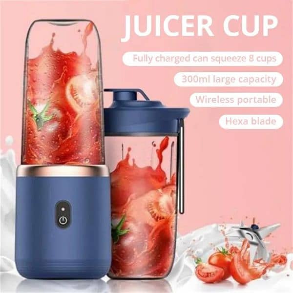 Portable juicer rechargeable 0