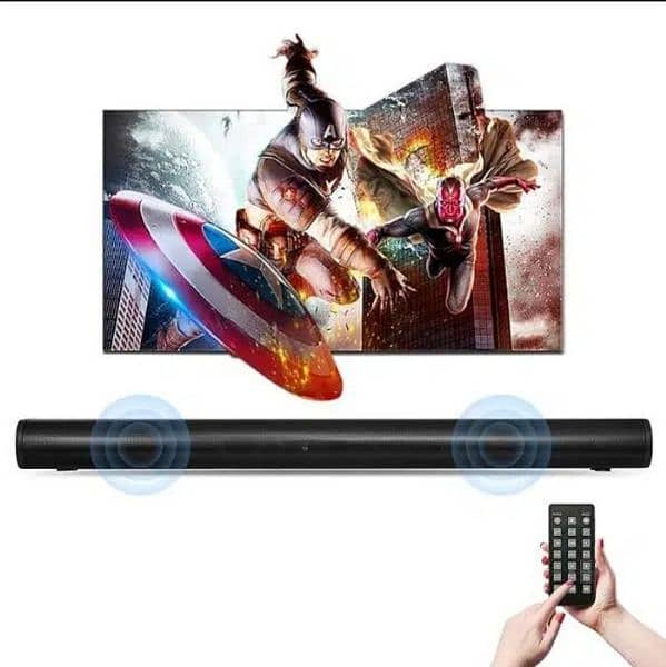 sound bar  32 inches with built in 2 subwoofer. [cod avail] 2