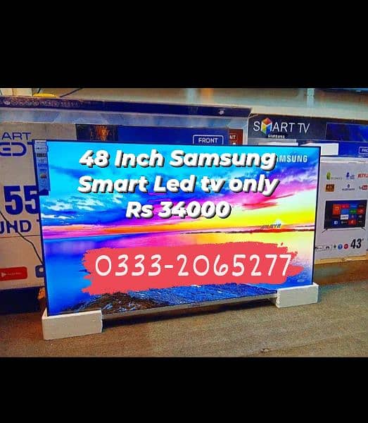 24" to 75" Inch Smart Android Wifi brand new Led tv YouTube 4