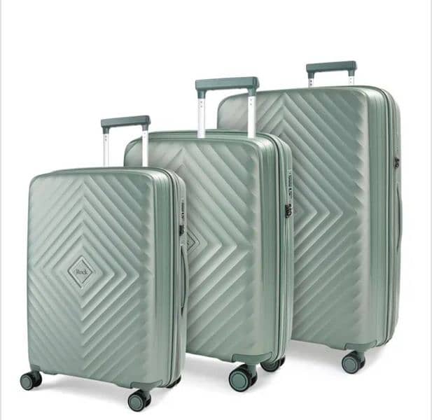 Rock Luggage Infinity Set of 3 Suitcases 0
