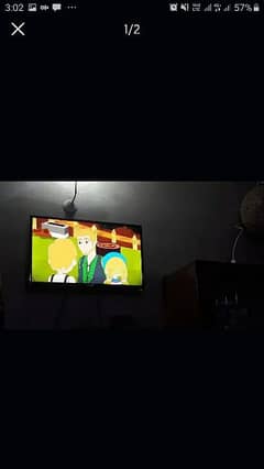 led 32" android sumsung new condition