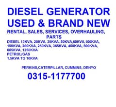 Rental Generator Available