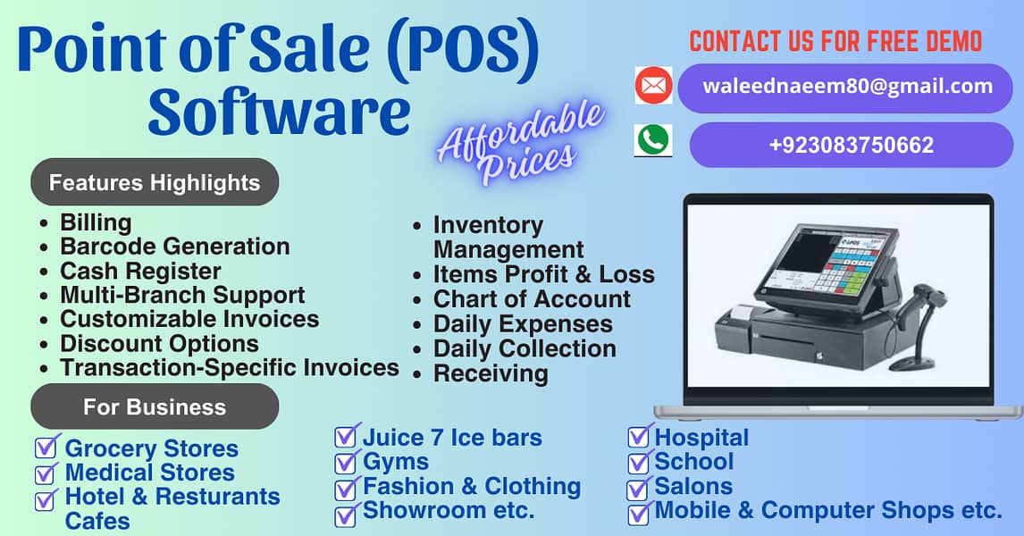 Best Point of Sale (POS) Software | Mart, Pharmacy, Resturant Software 0