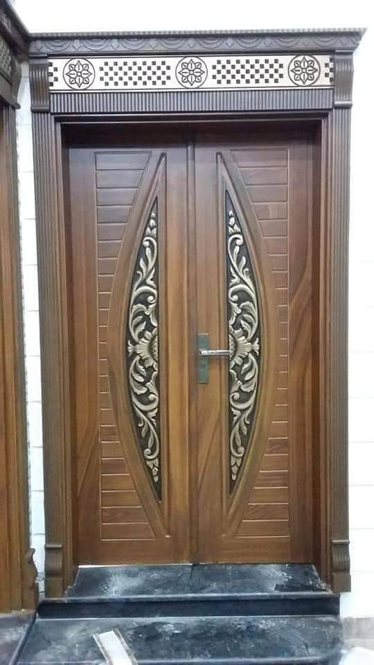 Fiber Door/Plastic PVC Door/Ash Door/Home Door/Office Door 1
