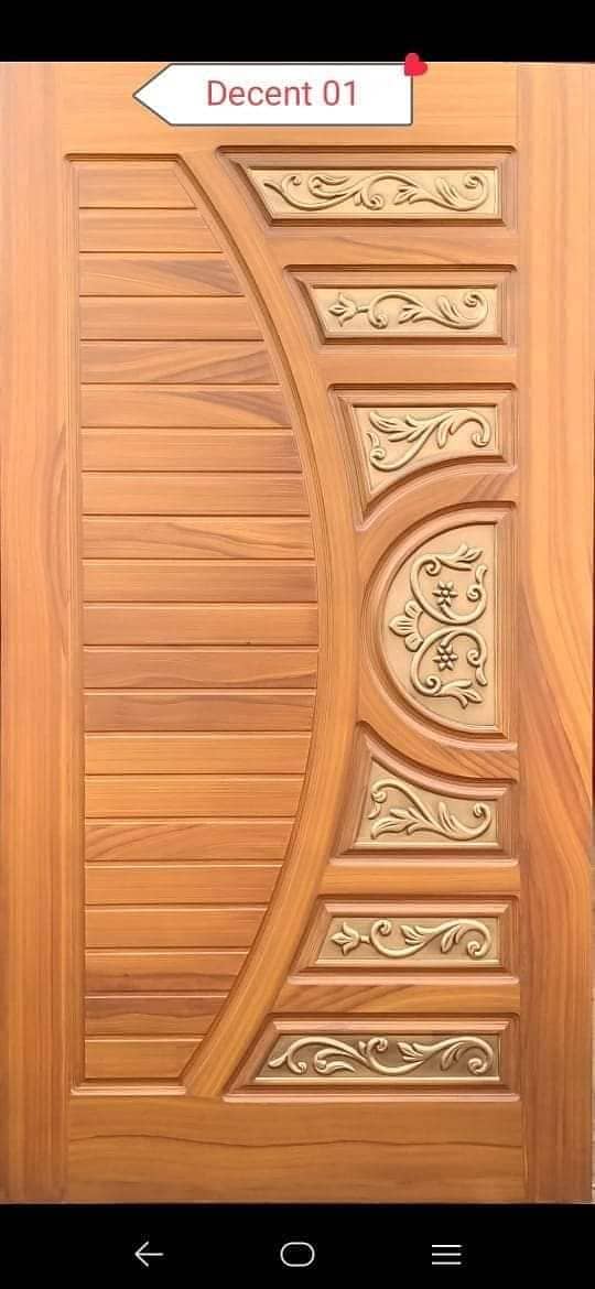 Wood Doors/Fiber Doors/Ash Wood Door/PVC Door Water Proof door 5