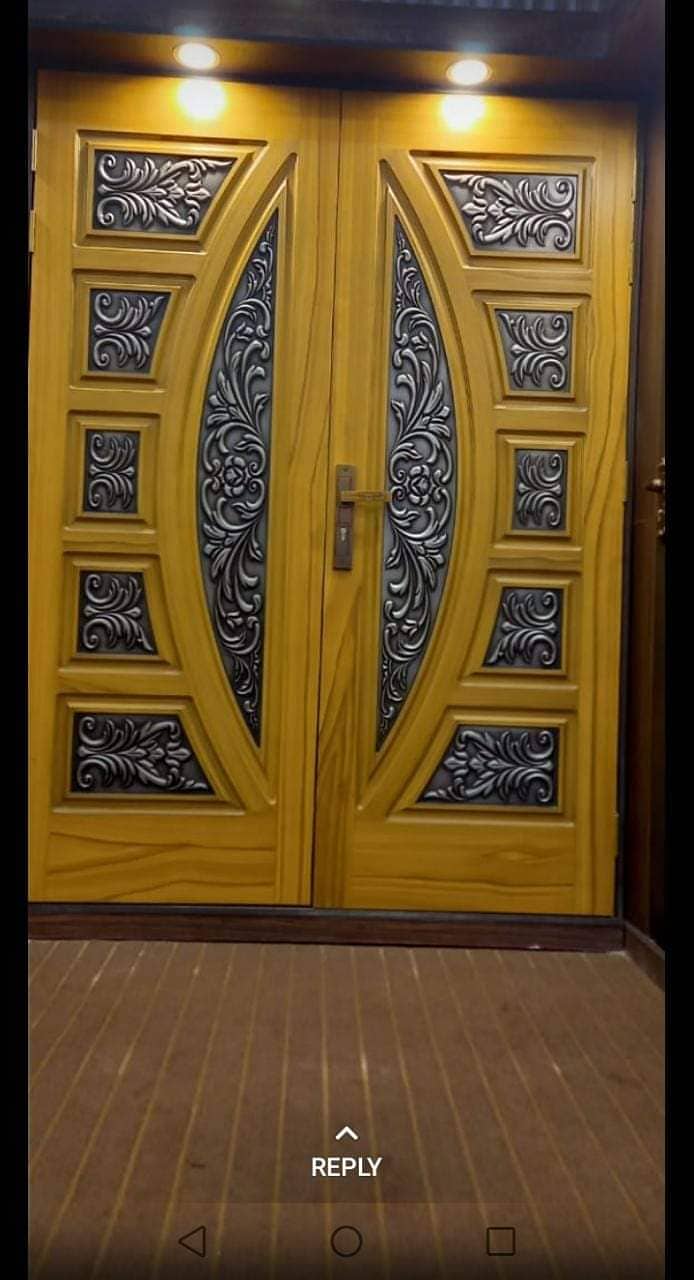 Wood Doors/Fiber Doors/Ash Wood Door/PVC Door Water Proof door 3