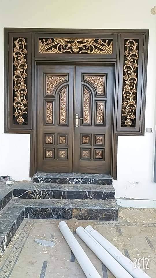 Wood Doors/Fiber Doors/Ash Wood Door/PVC Door Water Proof door 6