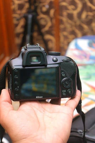 Nikon d3400 with 18/55mm Vr Dx. 6
