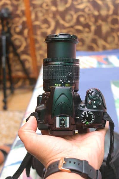 Nikon d3400 with 18/55mm Vr Dx. 8