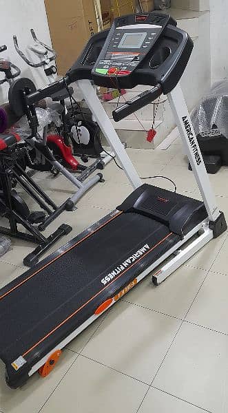 American Fitness Treadmill Exercise Running Machine 03074776470 1