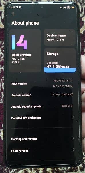 Xiaomi 12t Pro - PTA (12GB, 256GB) 1