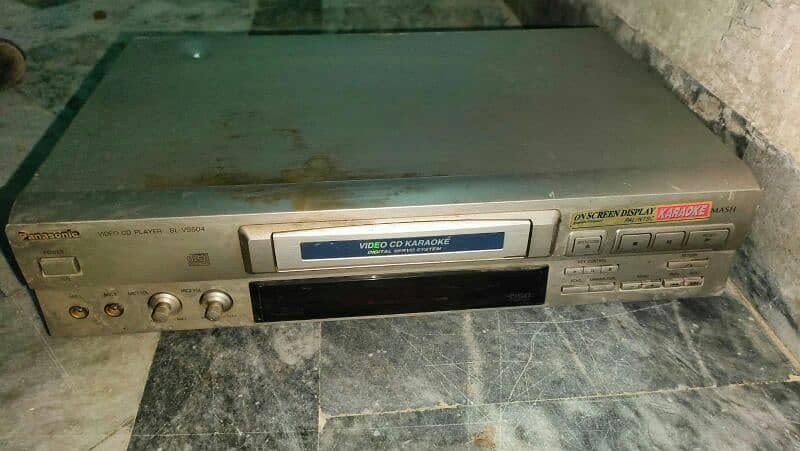 panasonic video cd player 1