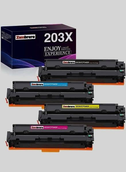 Zambrero 203x Toner Cartridge 4-Pack (Amazon Product Germany) 0