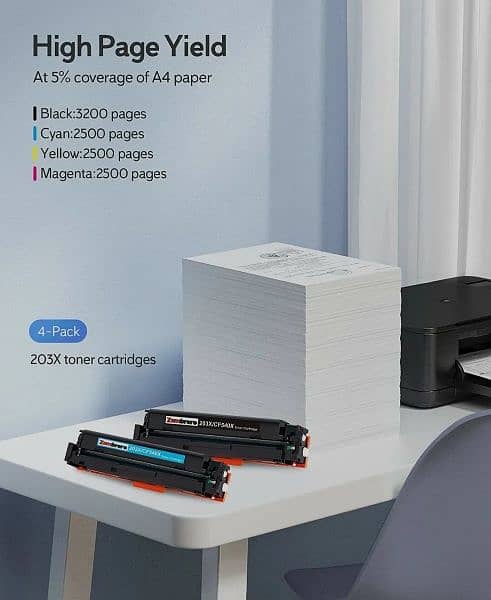 Zambrero 203x Toner Cartridge 4-Pack (Amazon Product Germany) 1