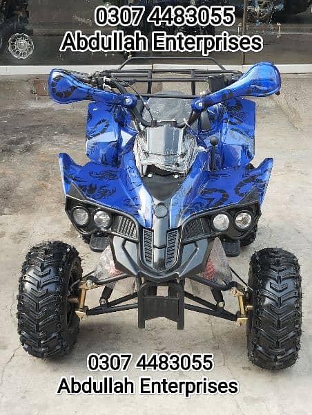 110cc adult size with reverse and New tyres atv quad bike for sale 1
